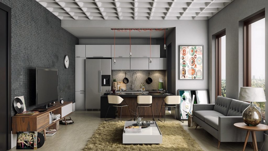 thiết kế thi công nội thất chung cư 70m2